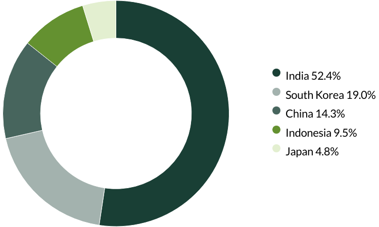 Asia Pacific All Cap proxy voting Q1 2025 country